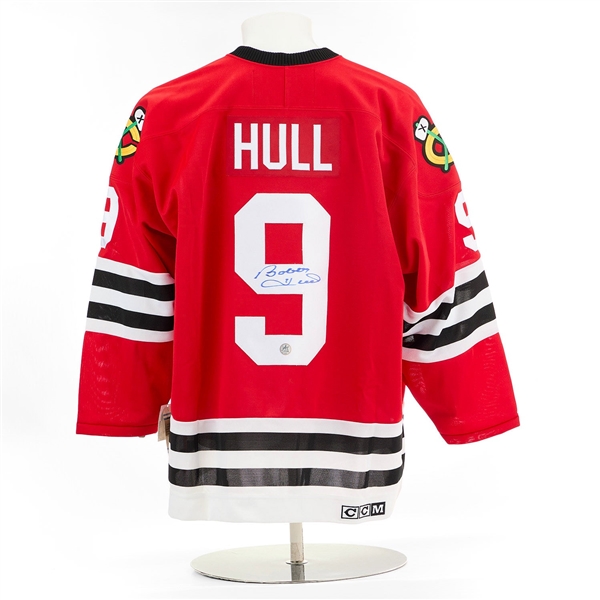 Bobby Hull Autographed Chicago Blackhawks Vintage CCM Jersey