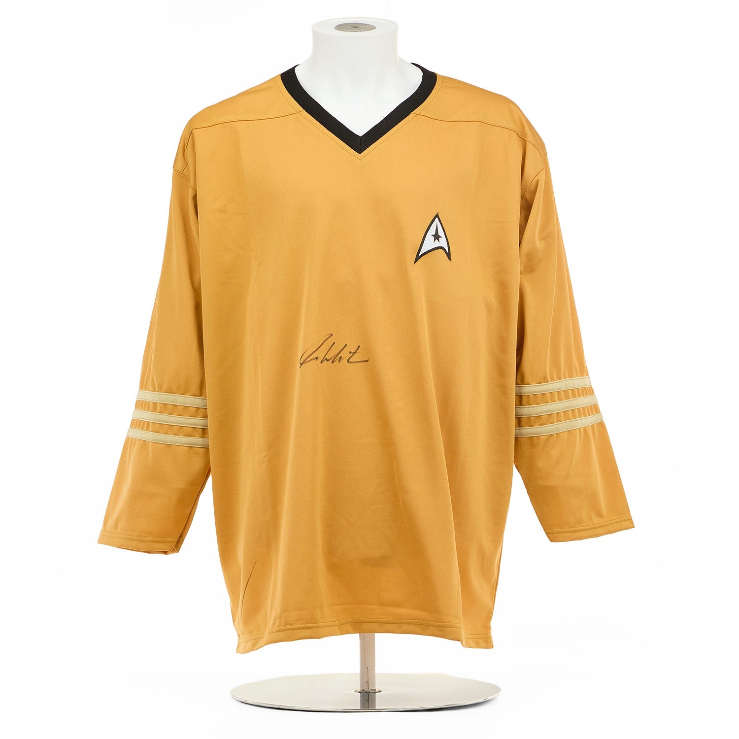 William Shatner Autographed Captain Kirk Star Trek Replica Uniform