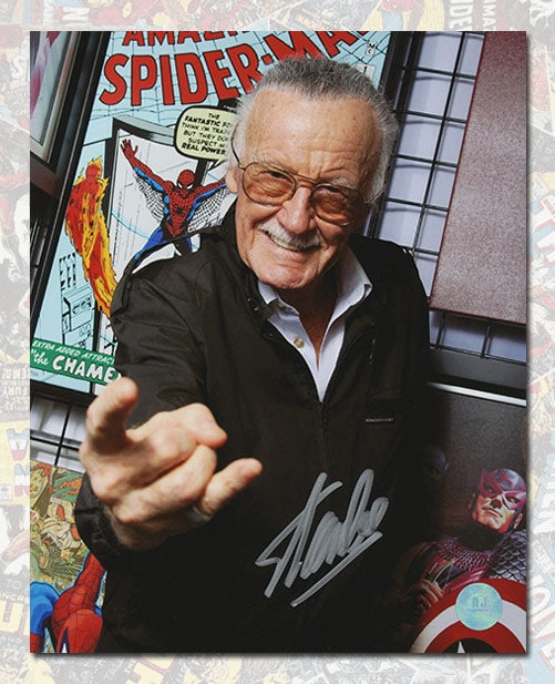 Stan Lee Autographed The X-Men #1 Comic Book Cover 8x10 Photo