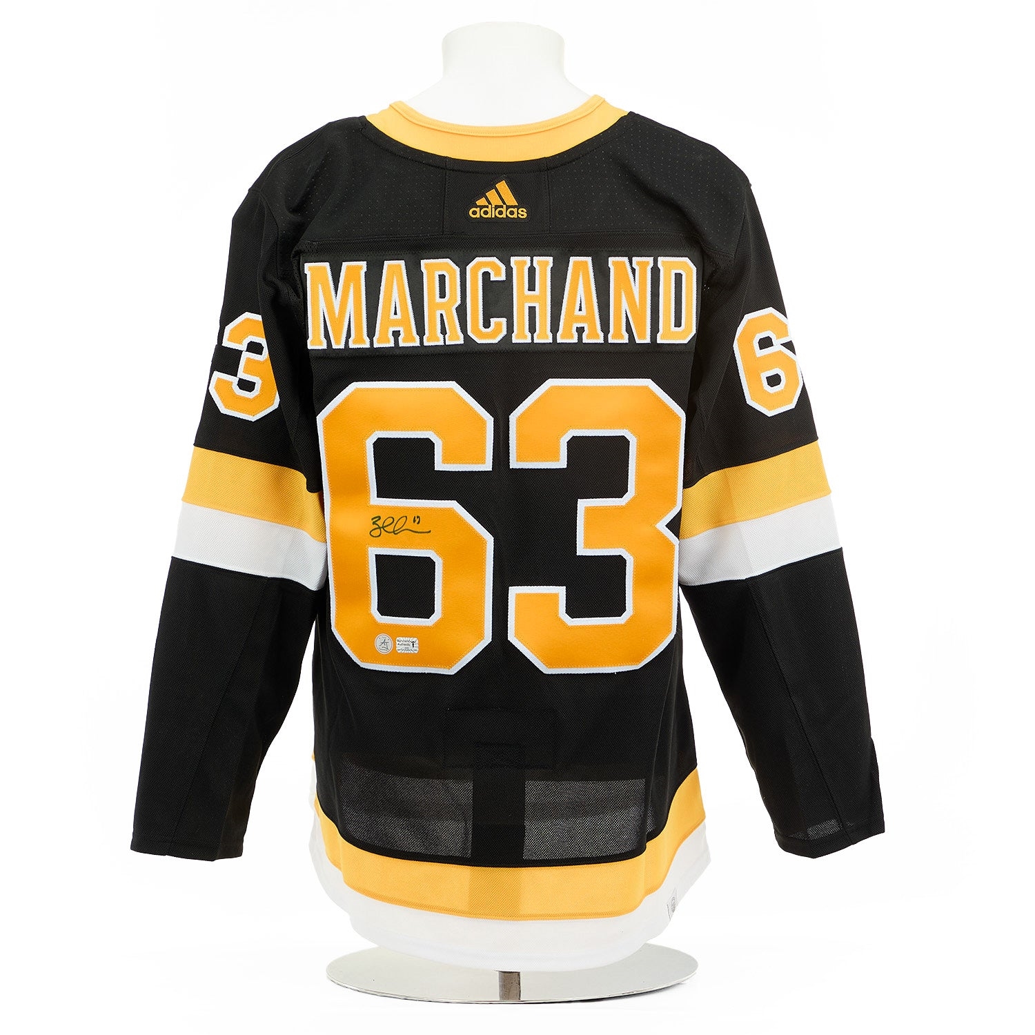 Brad Marchand Signed Boston Bruins Alternate adidas Jersey