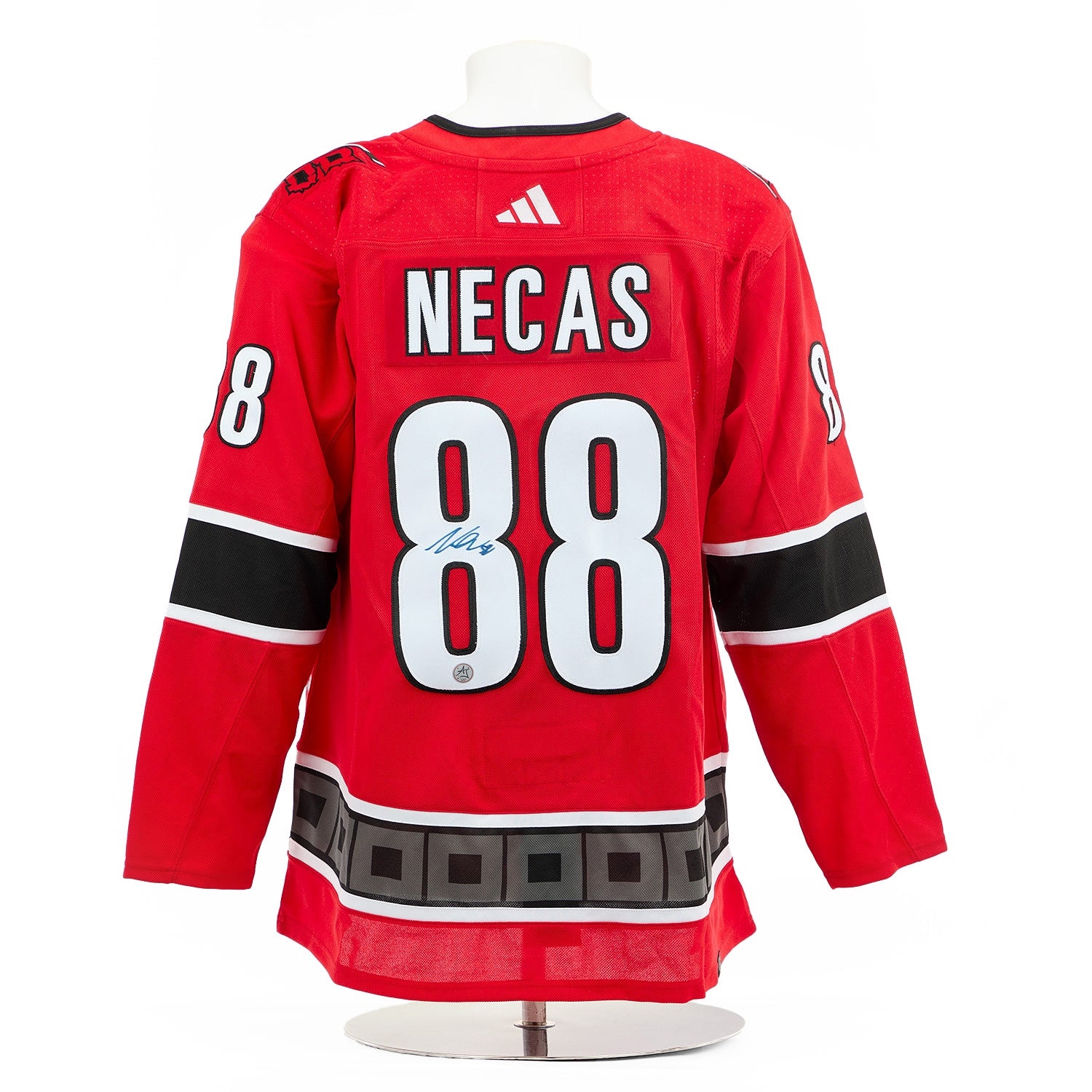 Martin Necas Signed Carolina Hurricanes Reverse Retro 2.0 adidas Jersey