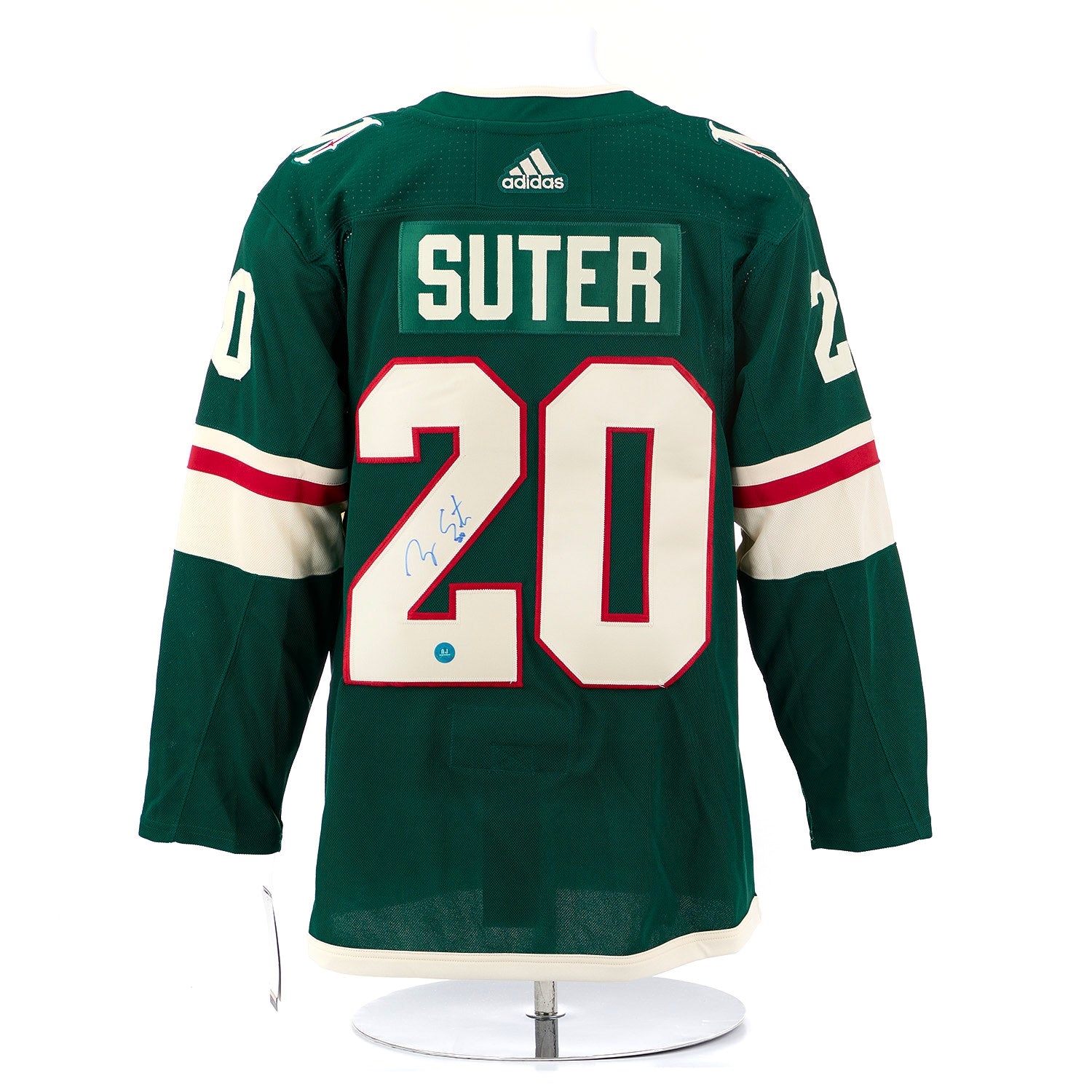 Ryan Suter Autographed Minnesota Wild Green adidas Jersey