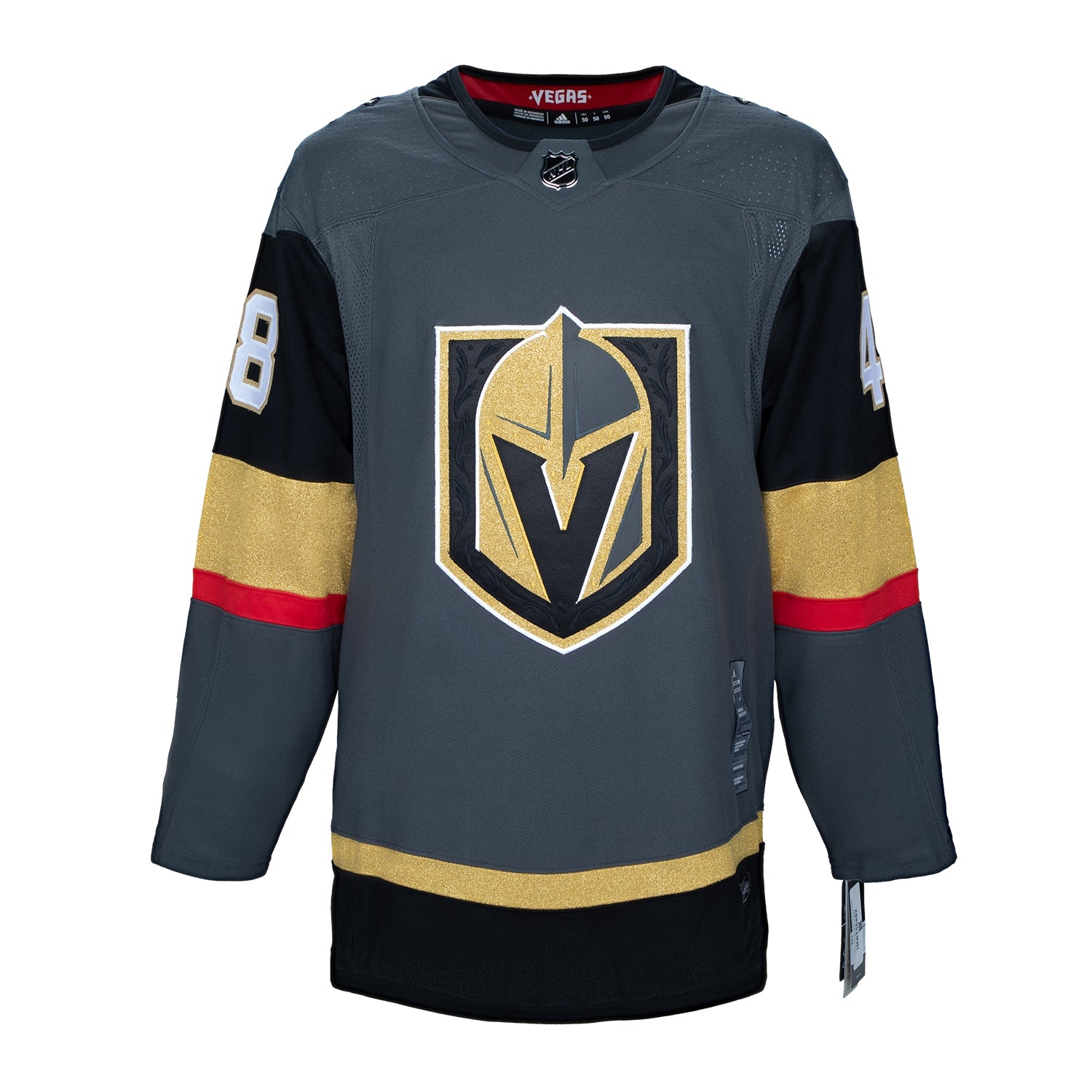 Tomas Hertl Autographed Vegas Golden Knights Grey adidas Jersey