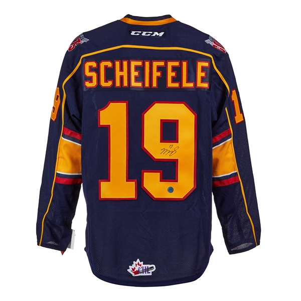 Mark Scheifele Barrie Colts Signed CCM Premier CHL Jersey