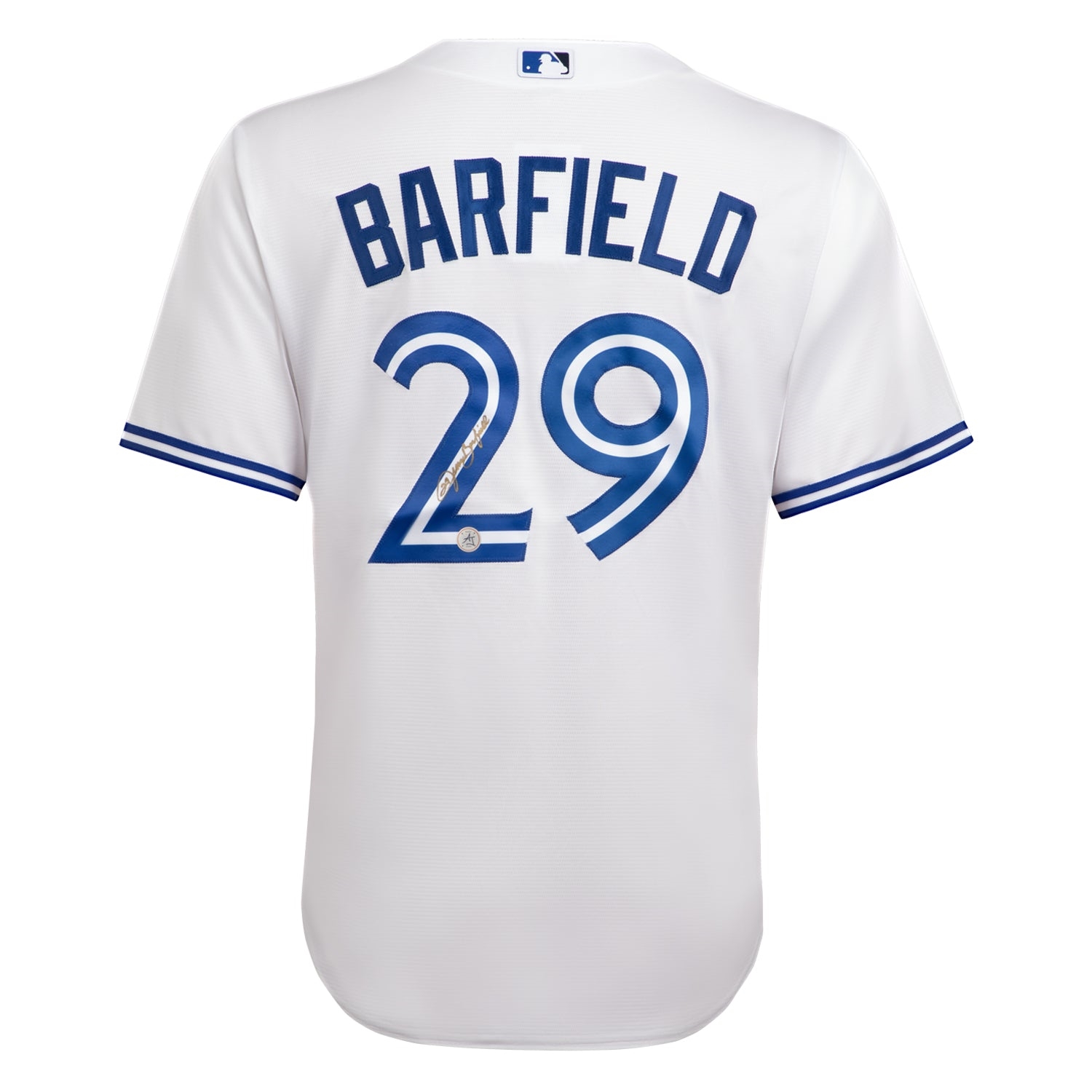 Jesse Barfield Autographed Toronto Blue Jays White Nike Jersey