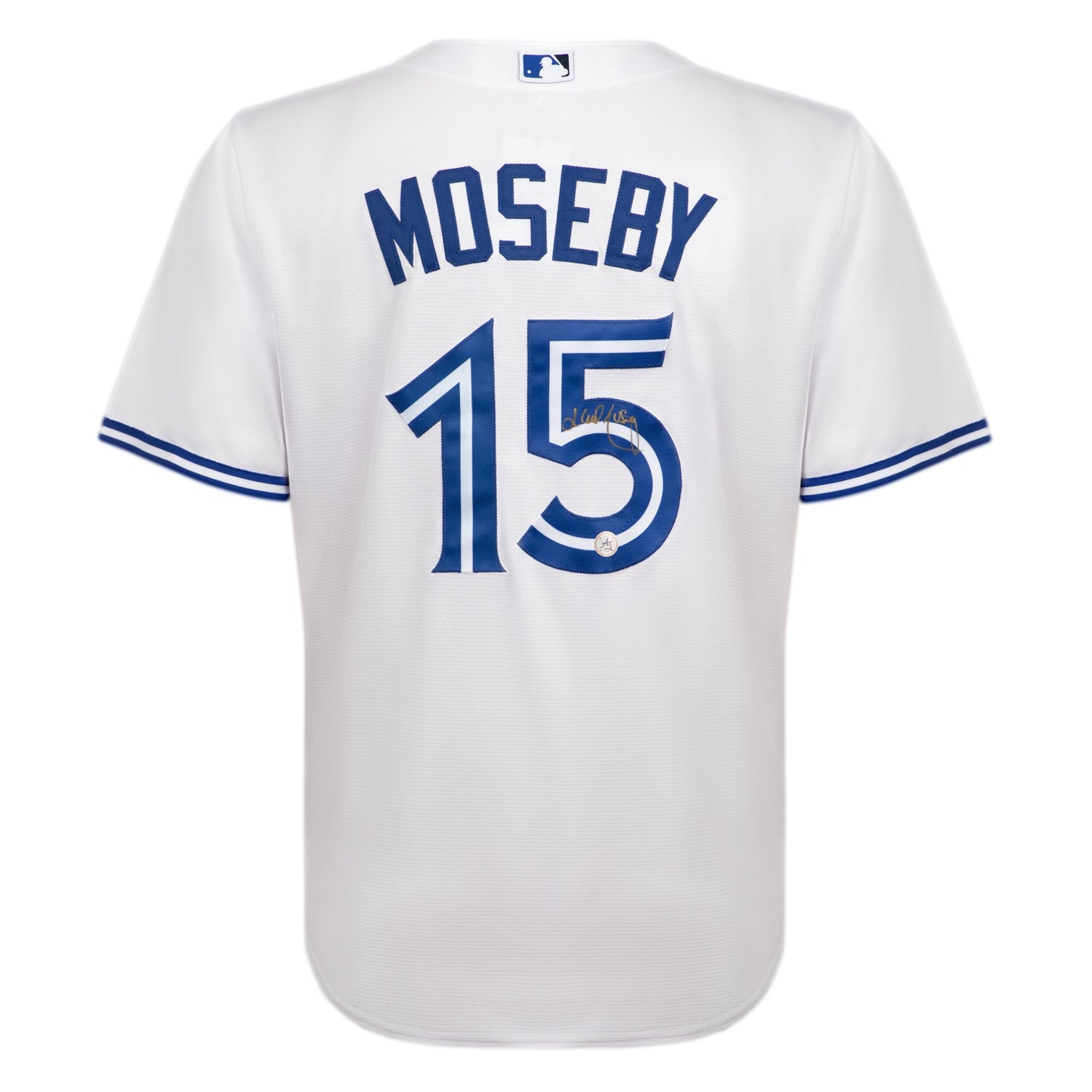 Lloyd Moseby Autographed Toronto Blue Jays White Nike Jersey