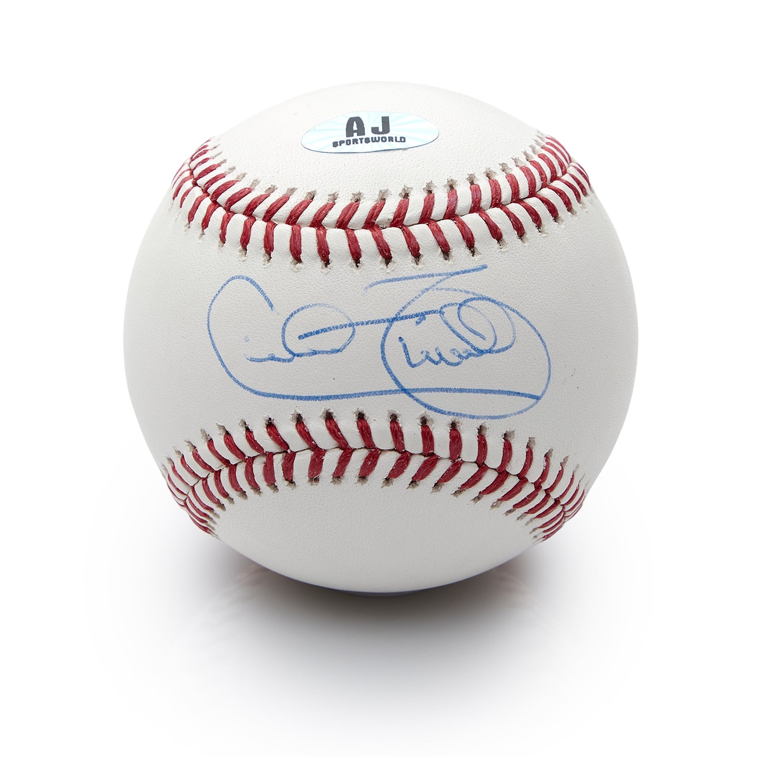 Cecil Fielder Autographed Rawlings MLB Official Major League Baseball