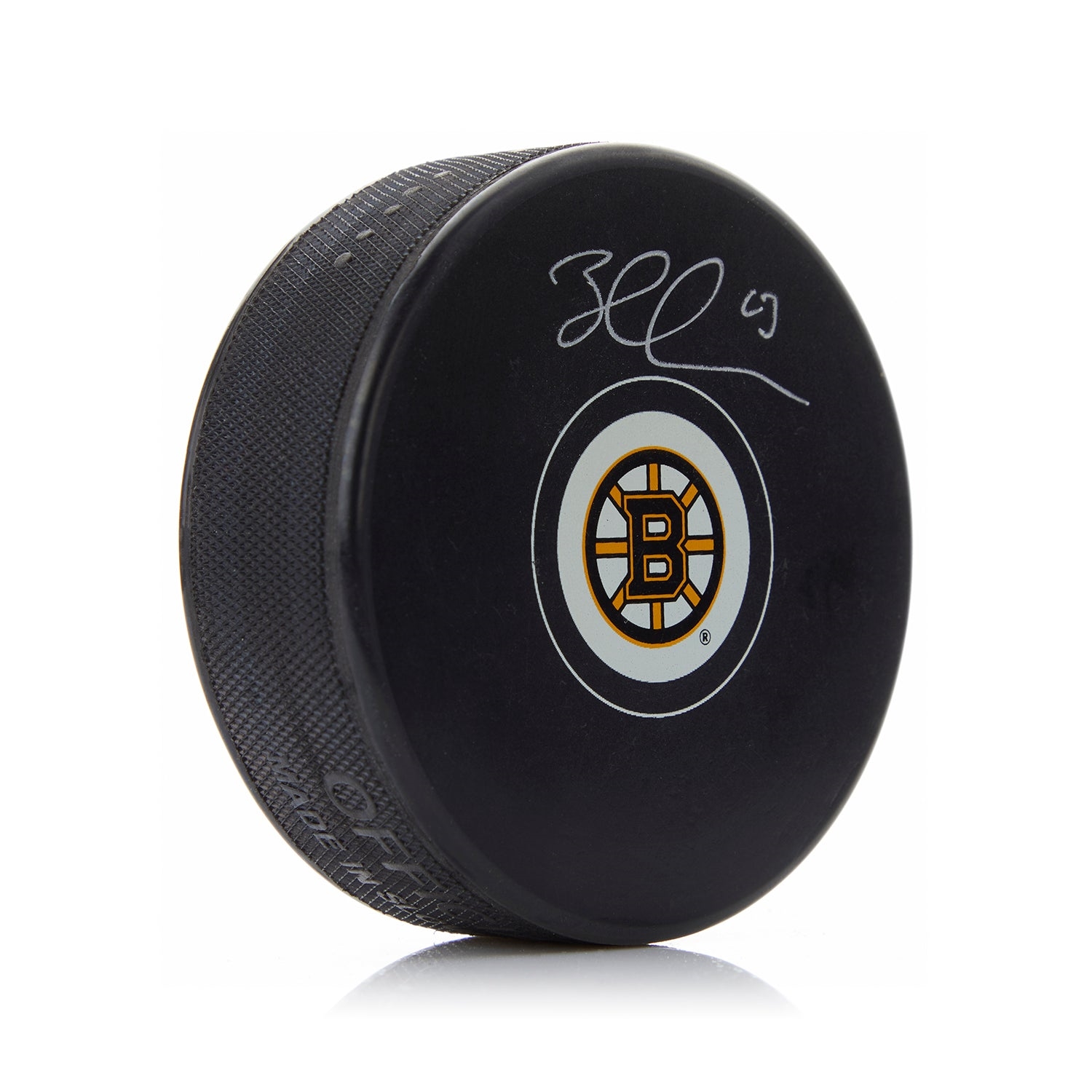 Brad Marchand Autographed Boston Bruins Hockey Puck