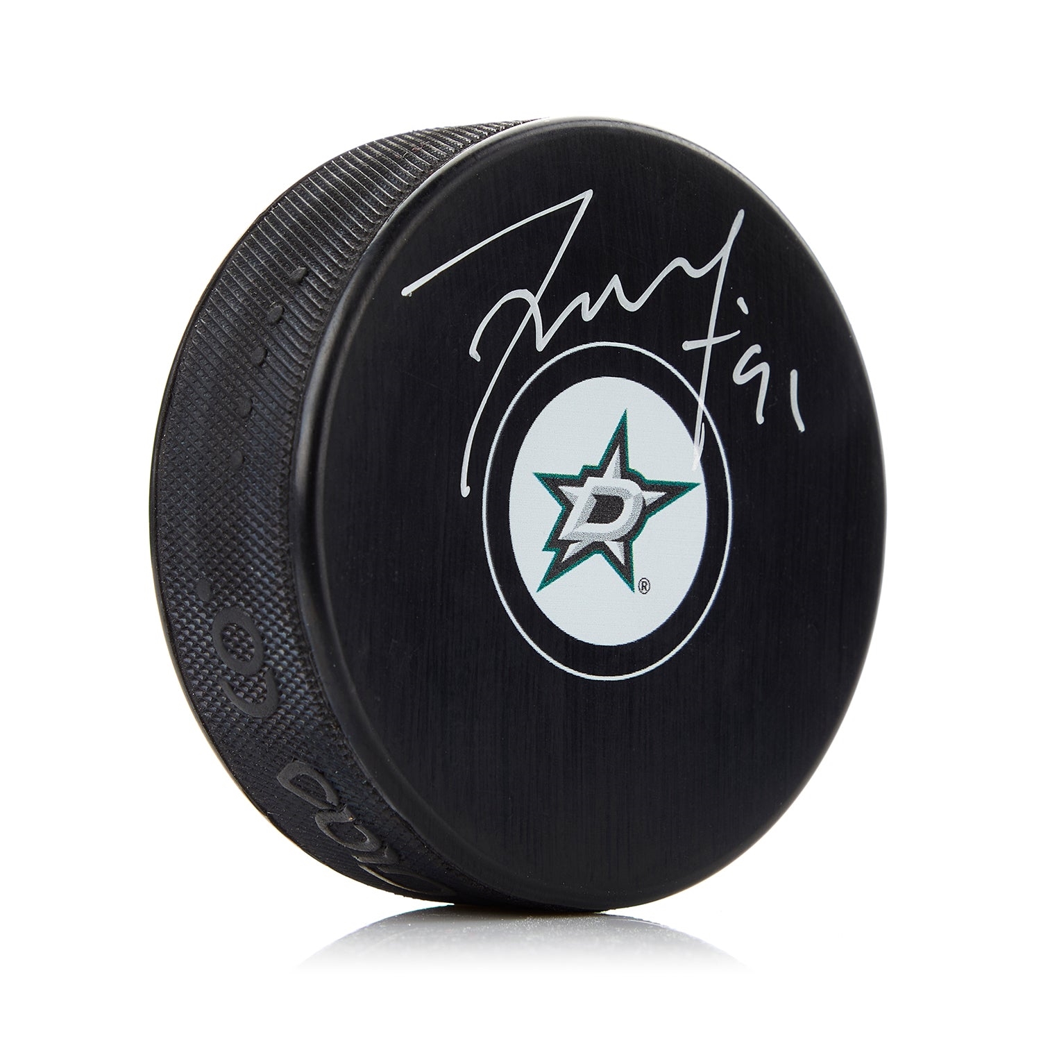 Tyler Seguin Autographed Dallas Stars Hockey Puck