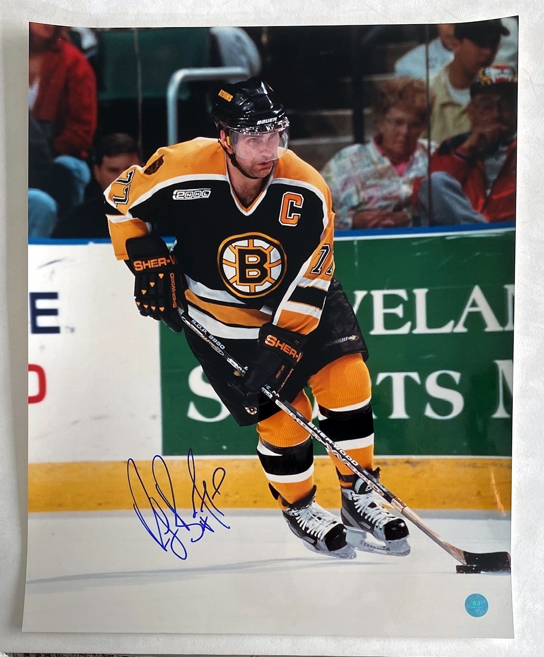 Ray Bourque Boston Bruins Signed Captain 16x20 Photo