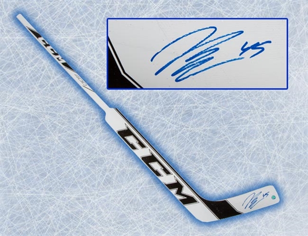 Jonathan Bernier Autographed CCM 400 Game Model Goalie Stick