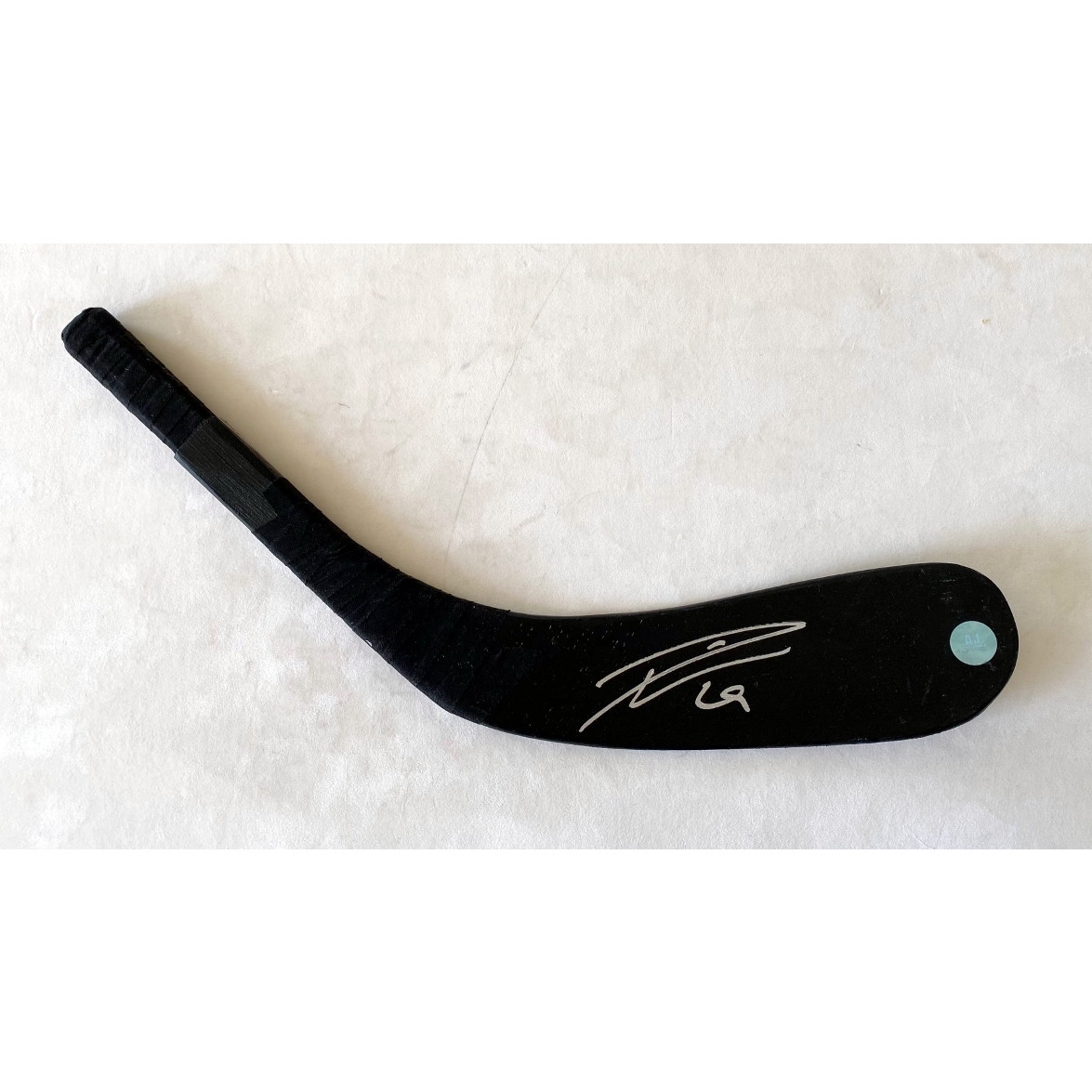 Leon Draisaitl Edmonton Oilers Signed Black Hockey Stick Blade