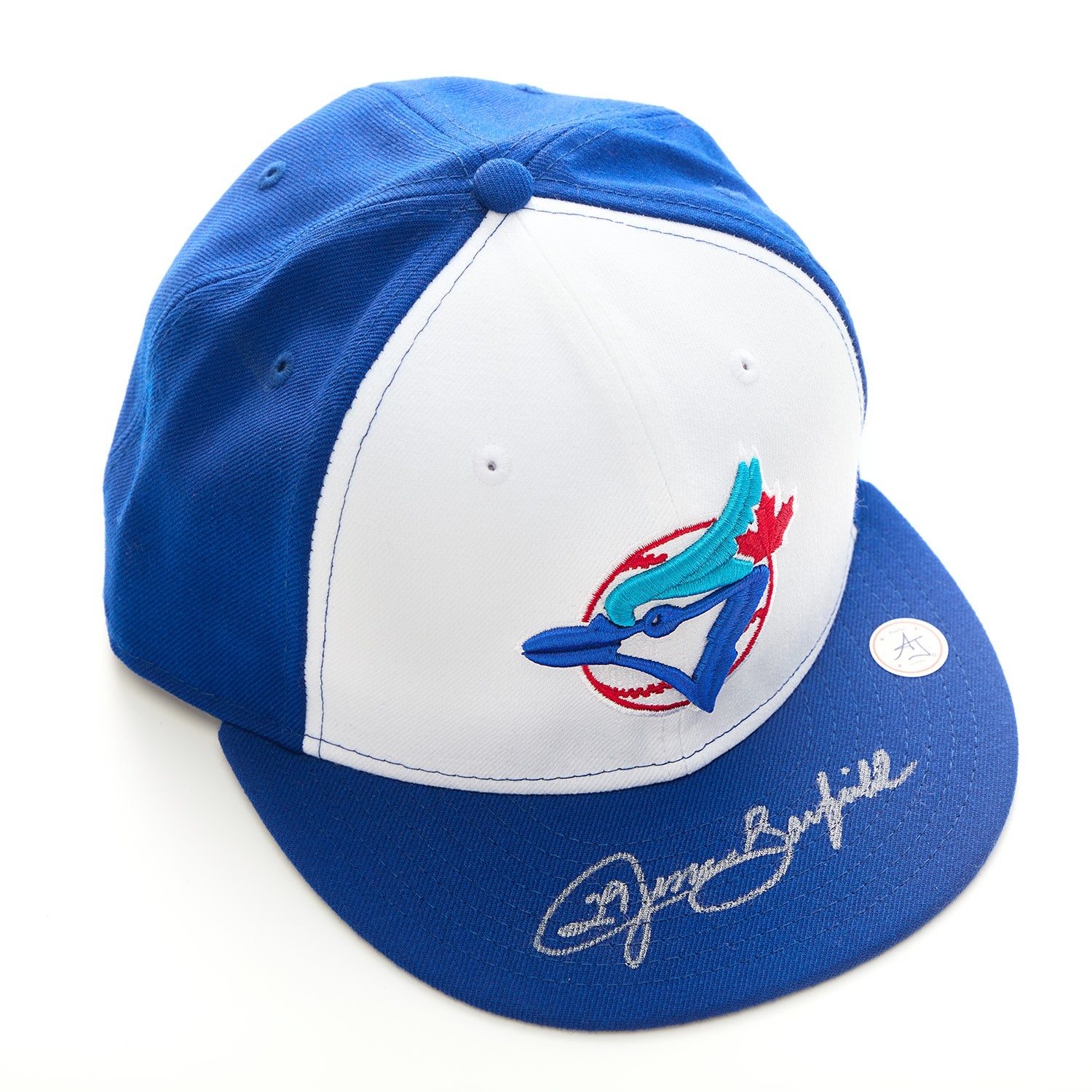 Jesse Barfield Signed Toronto Blue Jays Authentic Throwback New Era Baseball Cap