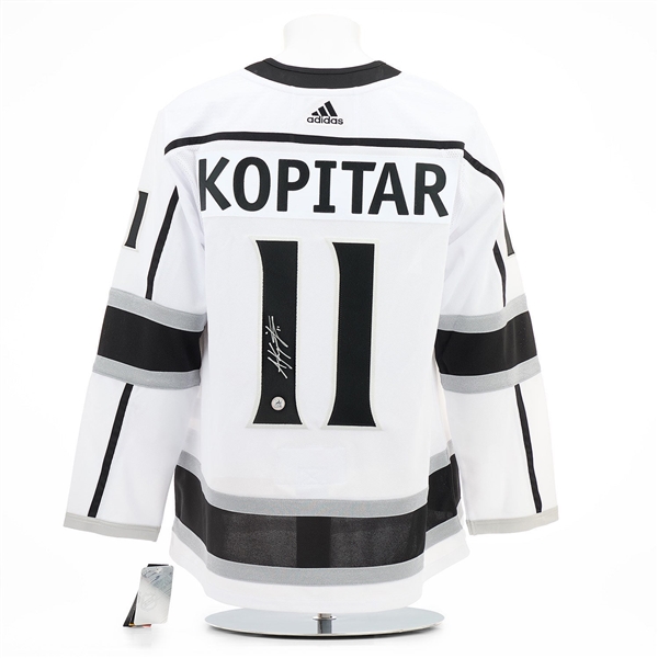 Anze Kopitar Signed Los Angeles Kings Alt Retro adidas Jersey