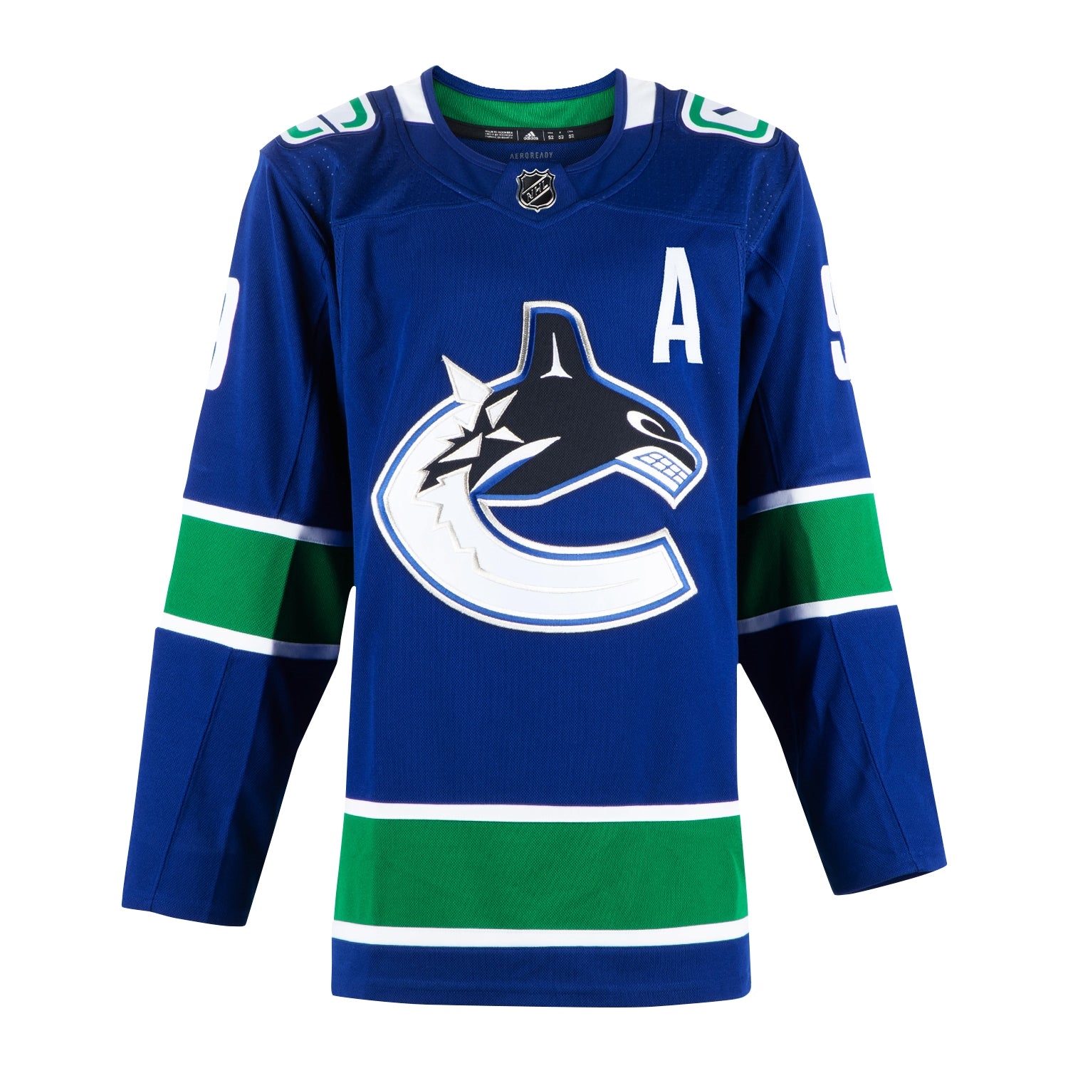 JT Miller Autographed Vancouver Canucks Blue adidas Jersey
