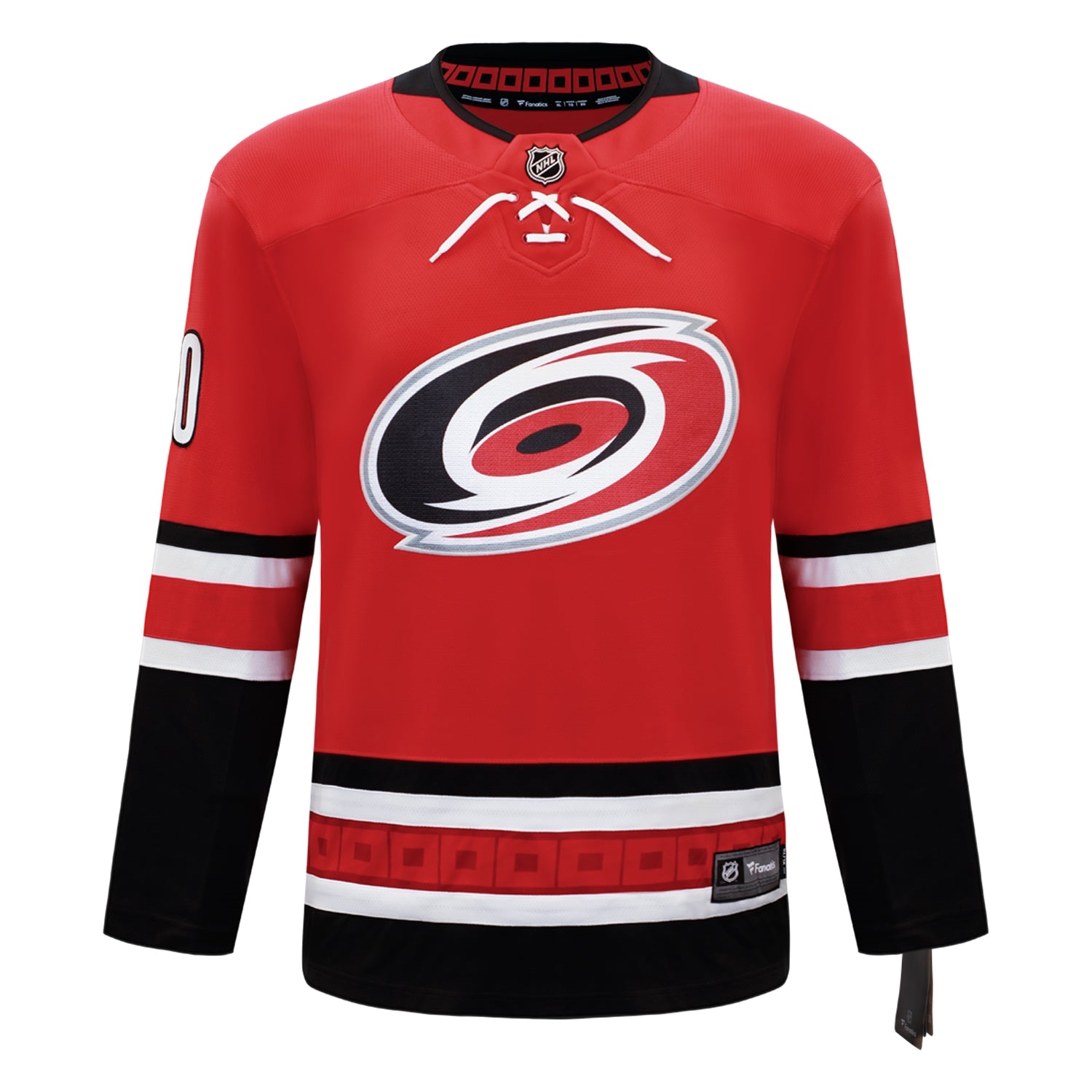 Ron Francis Autographed Carolina Hurricanes Red Fanatics Breakaway Jersey