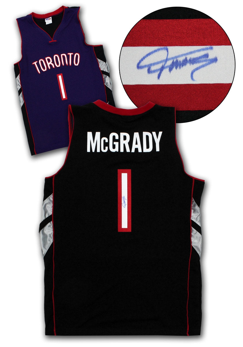 Tracy McGrady Autographed Toronto Basketball City Design Jersey