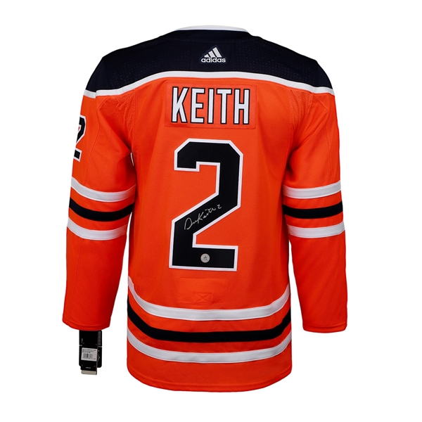 Duncan Keith Autographed Edmonton Oilers adidas Jersey