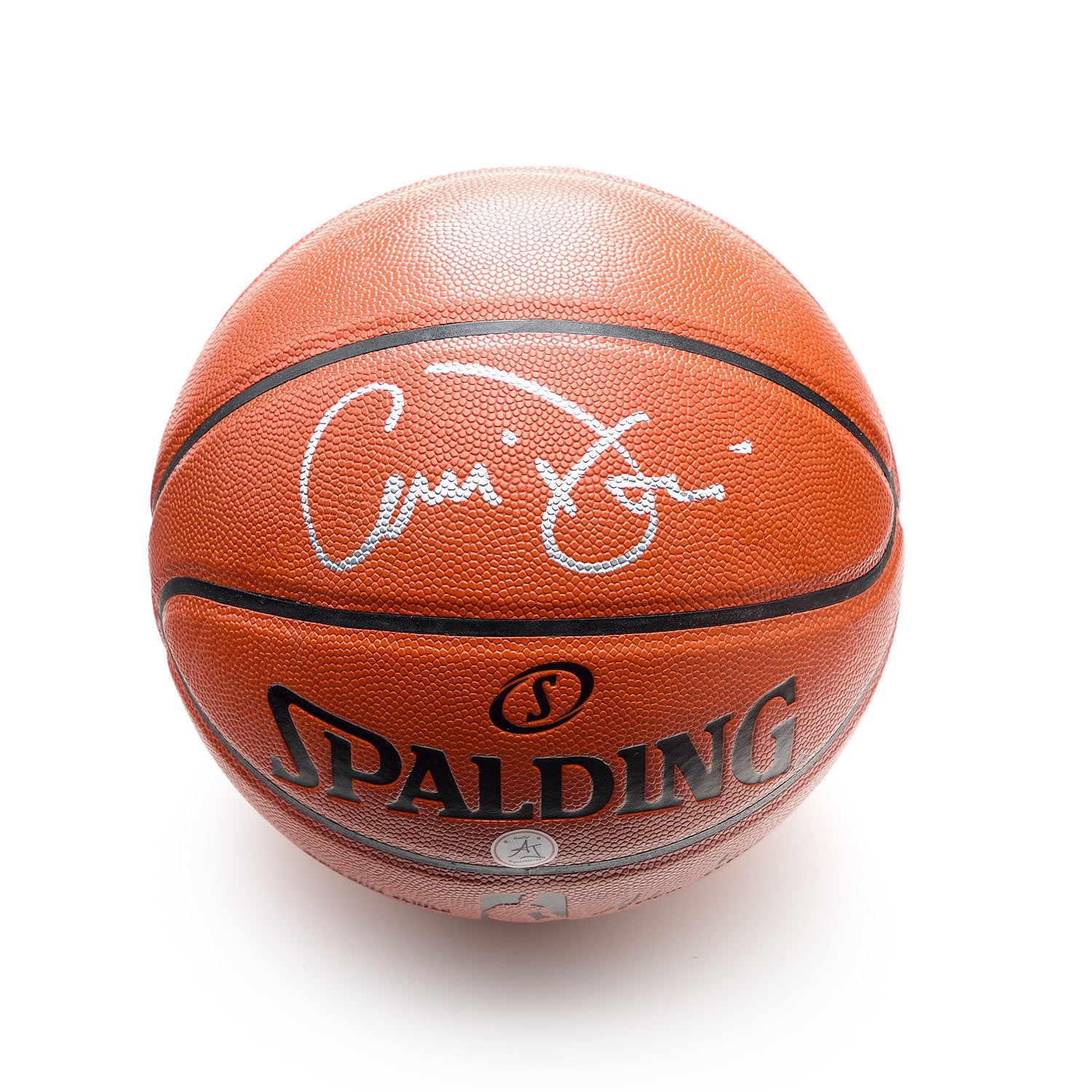 Antonio Davis Autographed Spalding Replica NBA Game Basketball