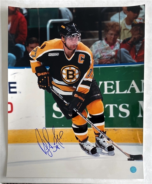 Ray Bourque Boston Bruins Signed Captain 16x20 Photo