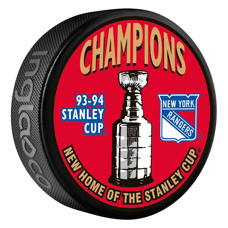 New York Rangers 1994 Stanley Cup Champion Souvenir Hockey Puck