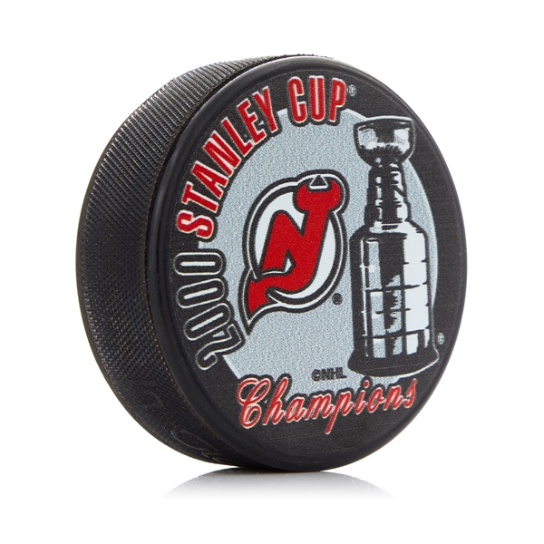 New Jersey Devils 2000 Stanley Cup Champion Souvenir Hockey Puck