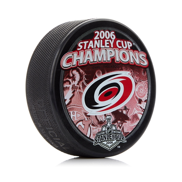 Carolina Hurricanes 2006 Stanley Cup Champion Souvenir Hockey Puck
