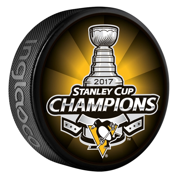 Pittsburgh Penguins 2017 Stanley Cup Champion Souvenir Hockey Puck
