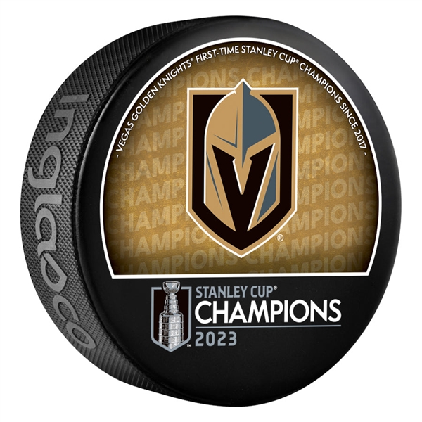 Vegas Golden Knights 2023 Stanley Cup Champion Souvenir Hockey Puck