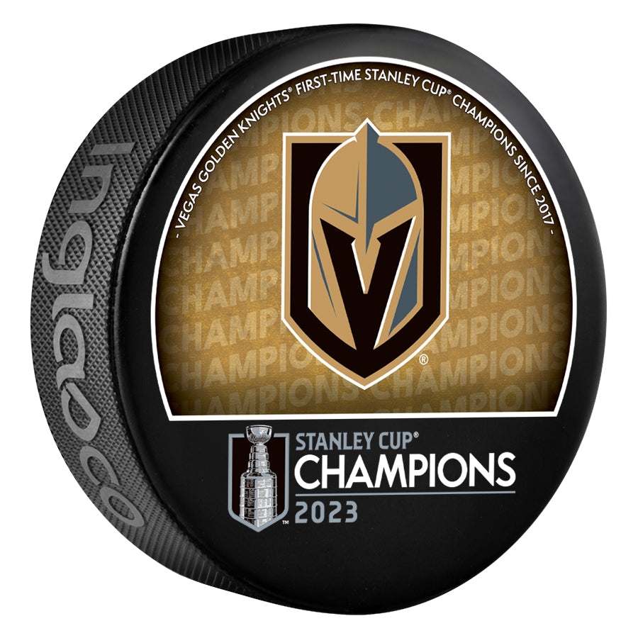 Vegas Golden Knights 2023 Stanley Cup Champion Souvenir Hockey Puck