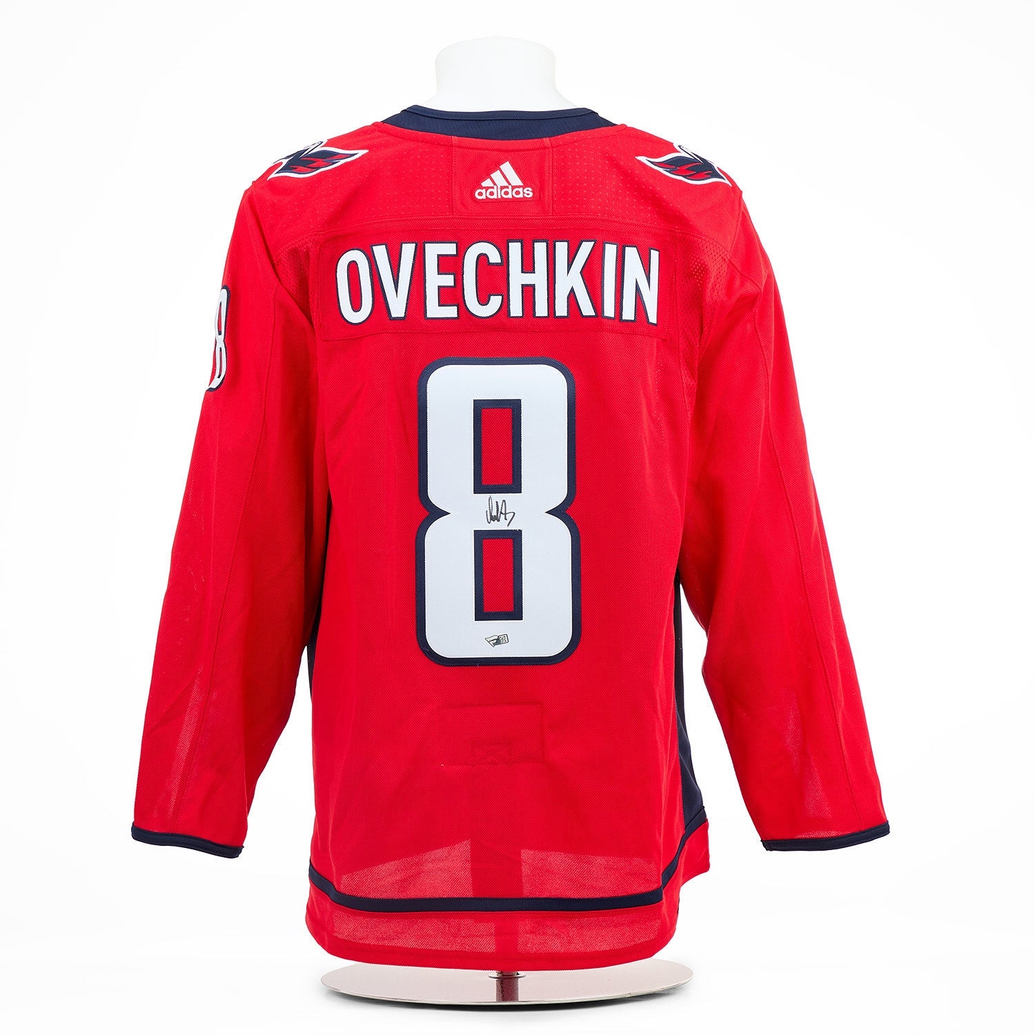 Alex Ovechkin Washington Capitals Signed 2018 Stanley Cup adidas Jersey