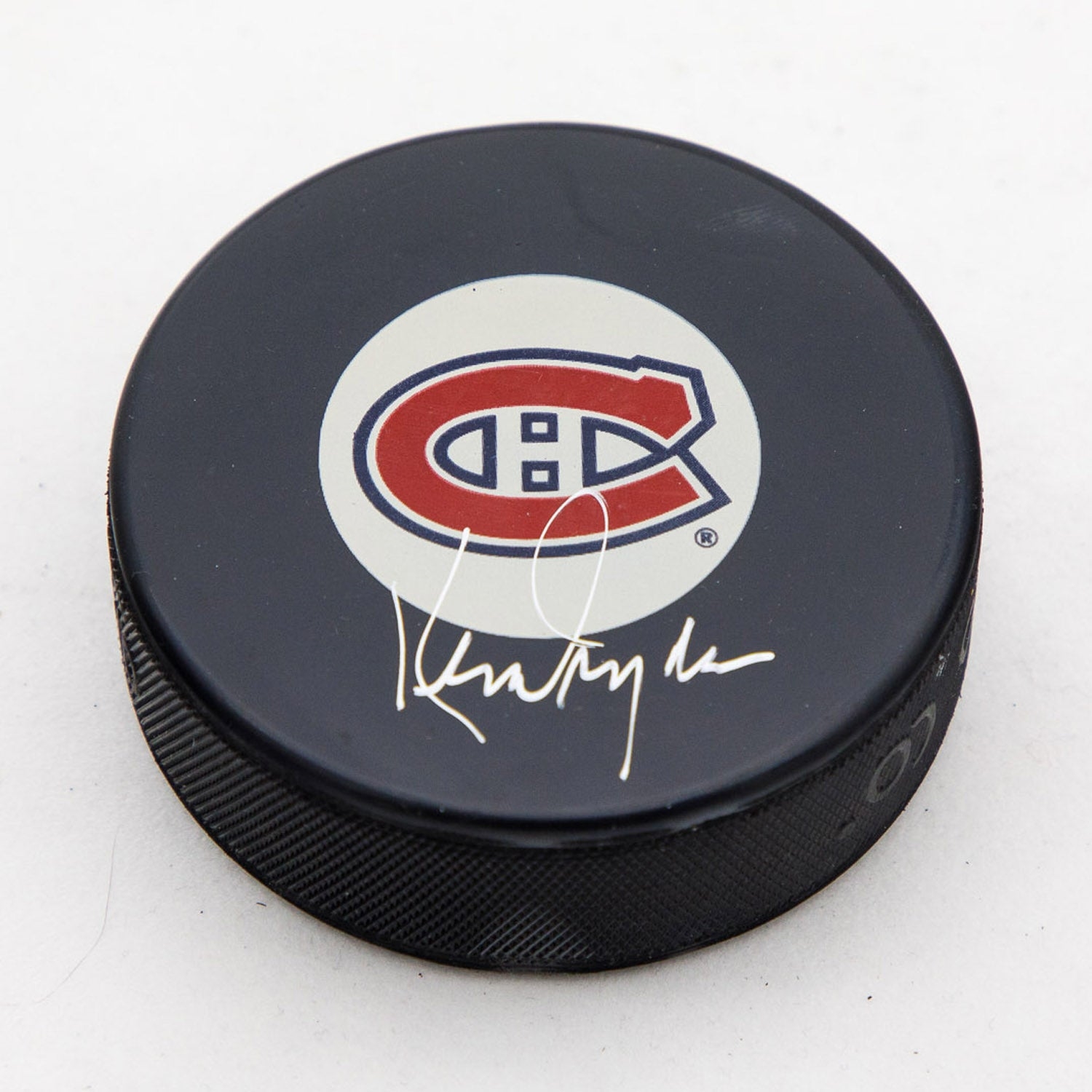 Ken Dryden Autographed Montreal Canadiens Hockey Puck
