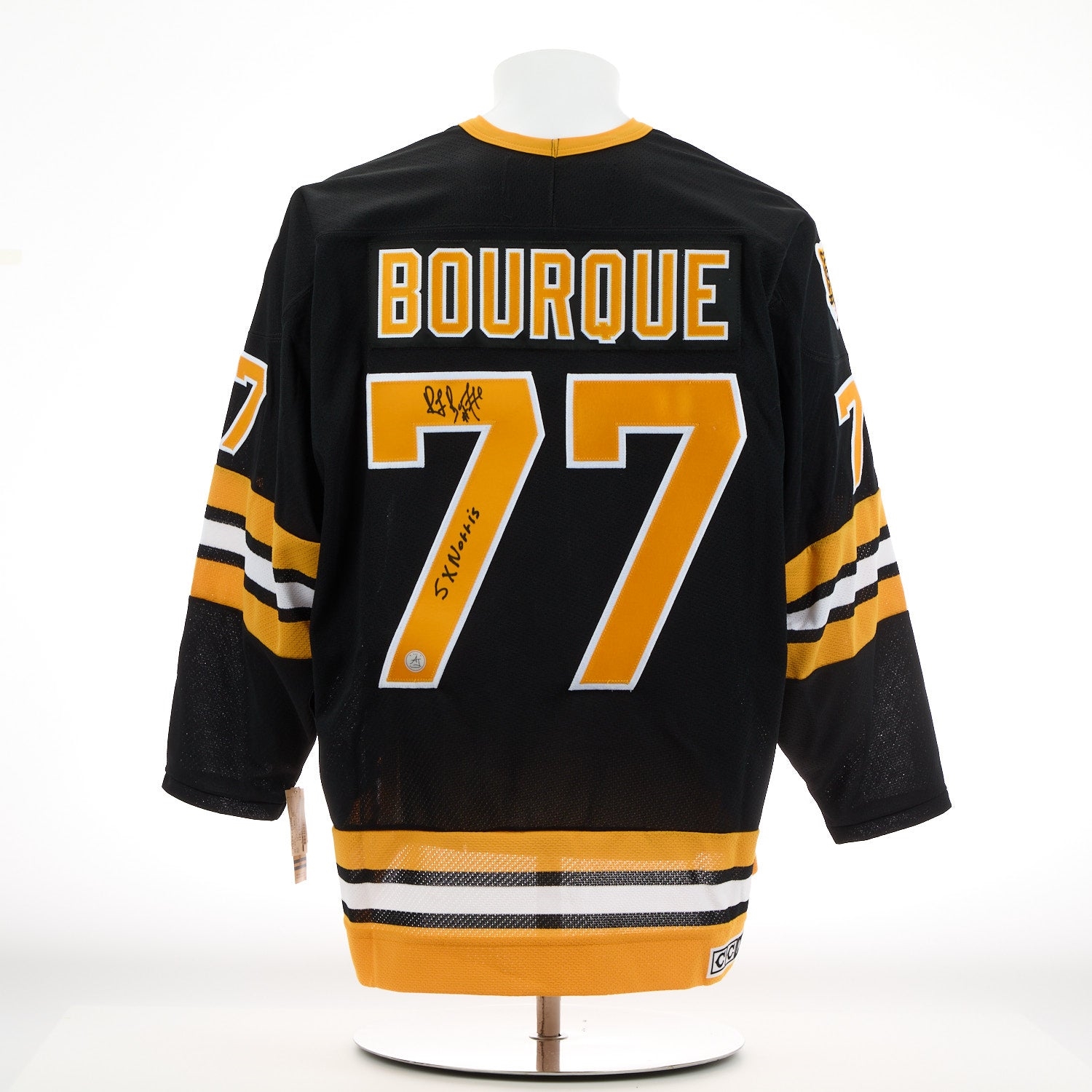 Ray Bourque Signed Boston Bruins Vintage CCM Jersey with 5x Norris Note