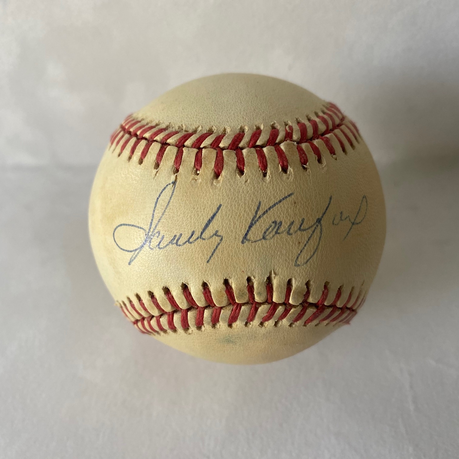 Sandy Koufax Dodgers Legend Signed Official National League Baseball