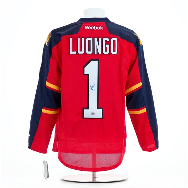 Roberto Luongo Signed Florida Panthers Vintage Reebok Jersey