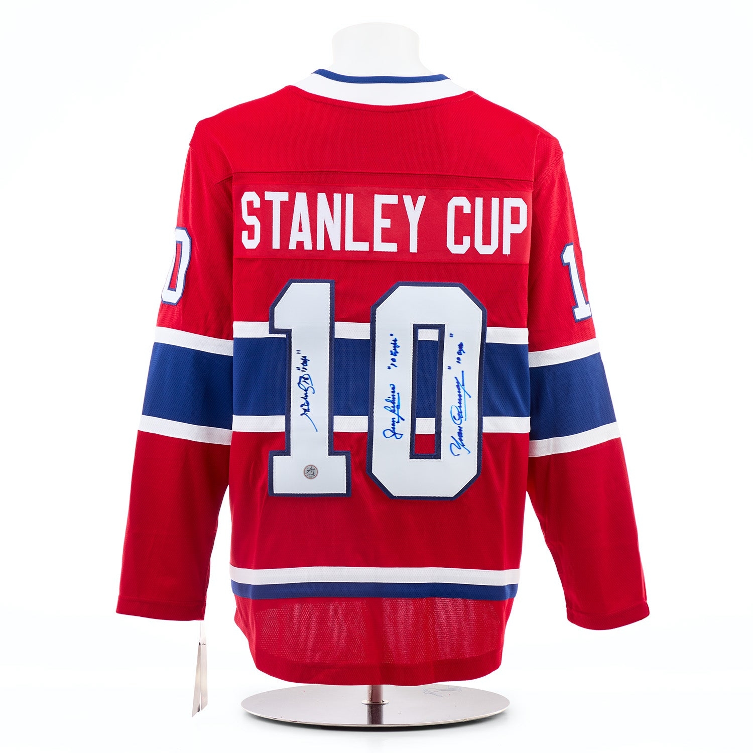 Montreal Canadiens Signed Stanley Cup Legends Fanatics Breakaway Jersey