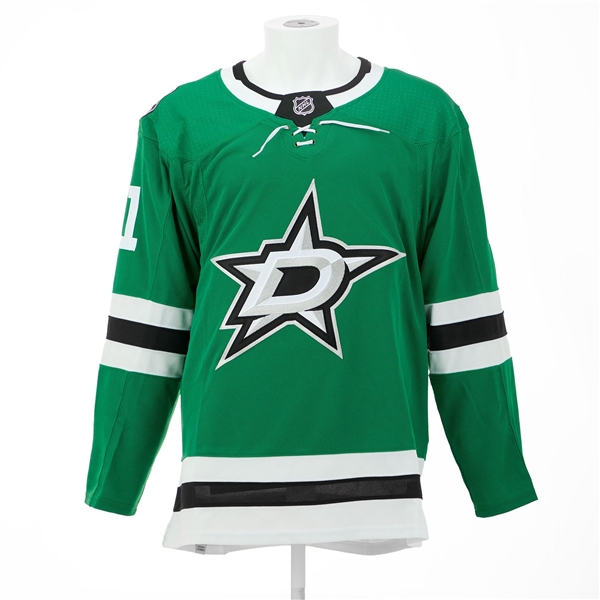 Logan Stankoven Dallas Stars Signed & Dated 1st Goal Graphic adidas Jersey #1/11