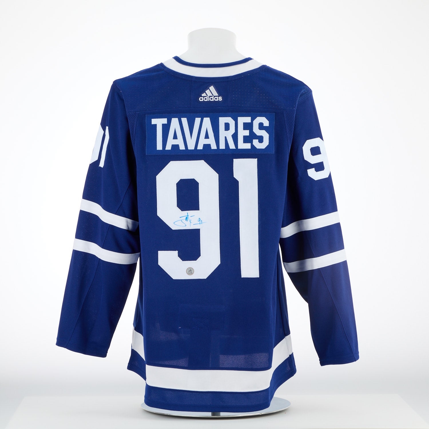 John Tavares Autographed Toronto Maple Leafs Blue adidas Jersey