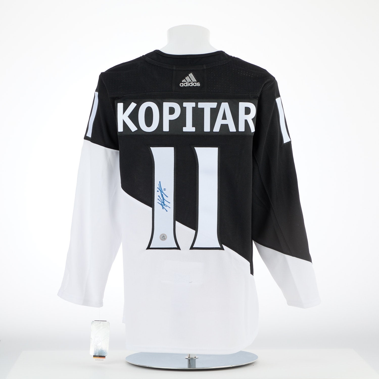 Anze Kopitar Autographed Los Angeles Kings 2020 Stadium Series adidas Jersey