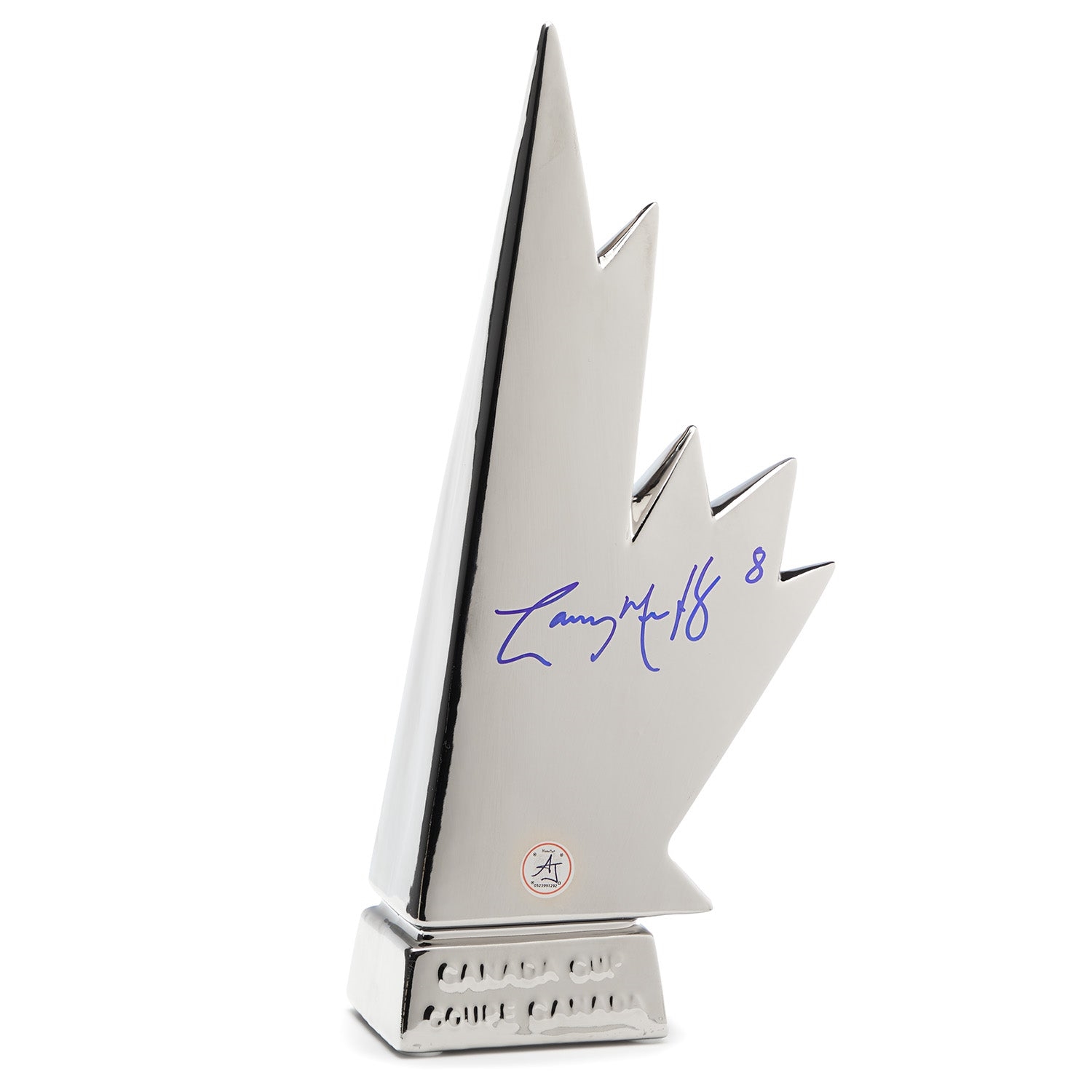 Larry Murphy Autographed Replica Canada Cup Trophy