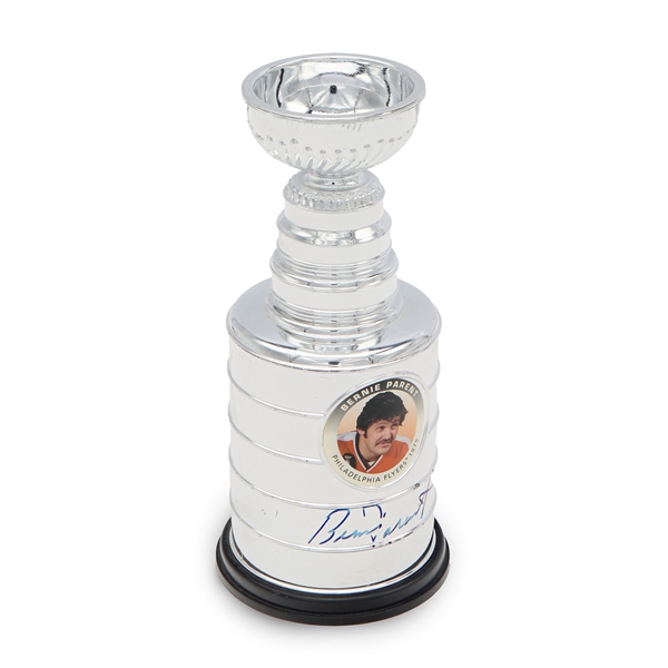 Bernie Parent Signed Philadelphia Flyers 6" Mini Stanley Cup