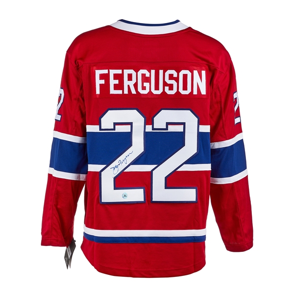 John Ferguson Autographed Montreal Canadiens Fanatics Breakaway Jersey
