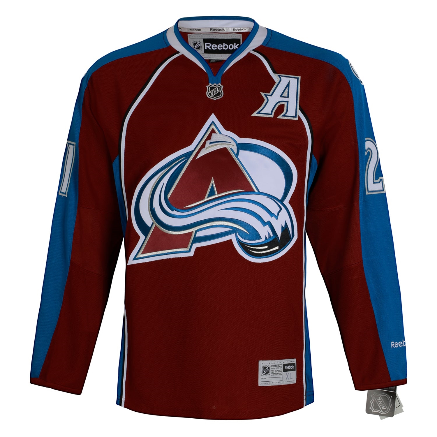 Peter Forsberg Signed Colorado Avalanche Vintage Reebok Jersey