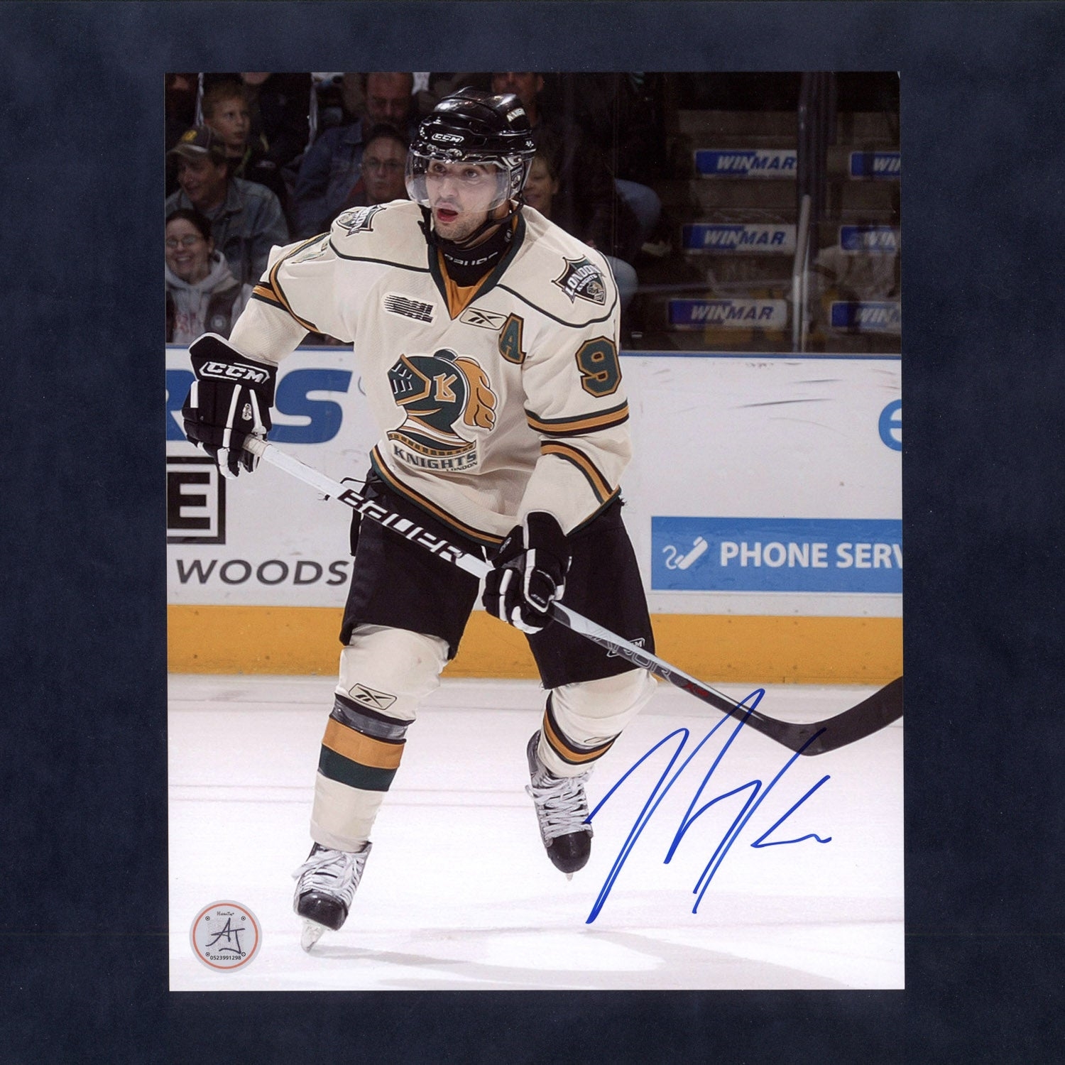 Nazem Kadri Autographed London Knights 8x10 Photo