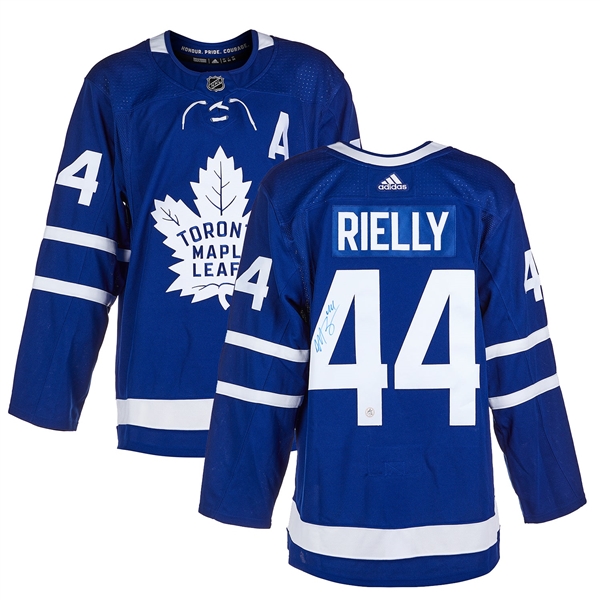 Morgan Rielly Autographed Toronto Maple Leafs Blue adidas Jersey
