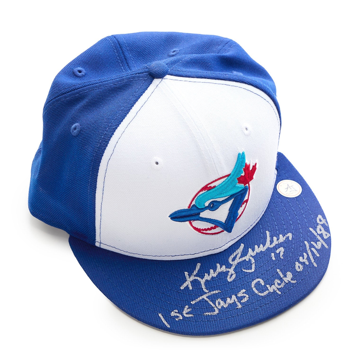 Kelly Gruber Signed Toronto Blue Jays New Era Baseball Cap With Cycle Note