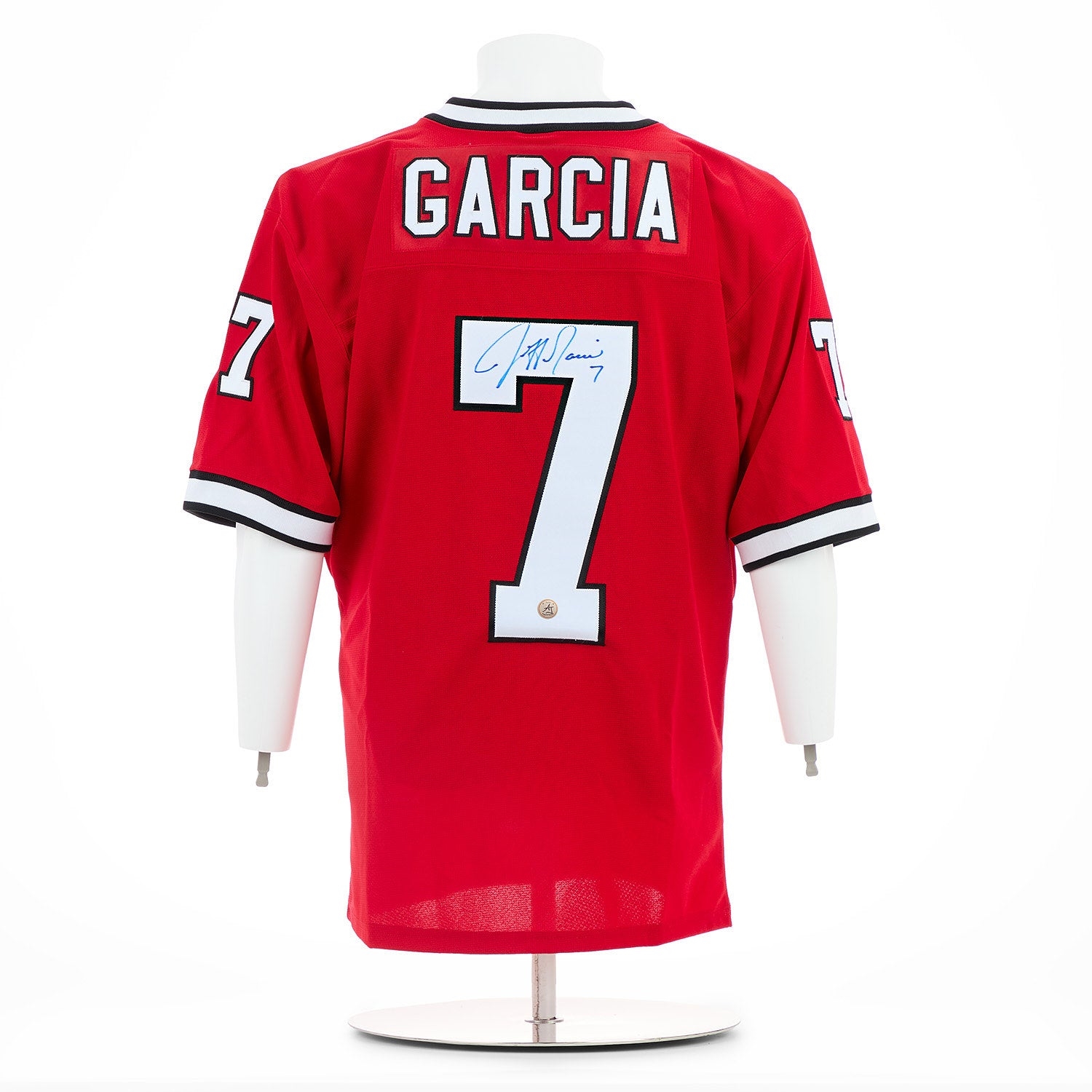 Jeff Garcia Signed Calgary Stampeders Canadian Football City Design Jersey
