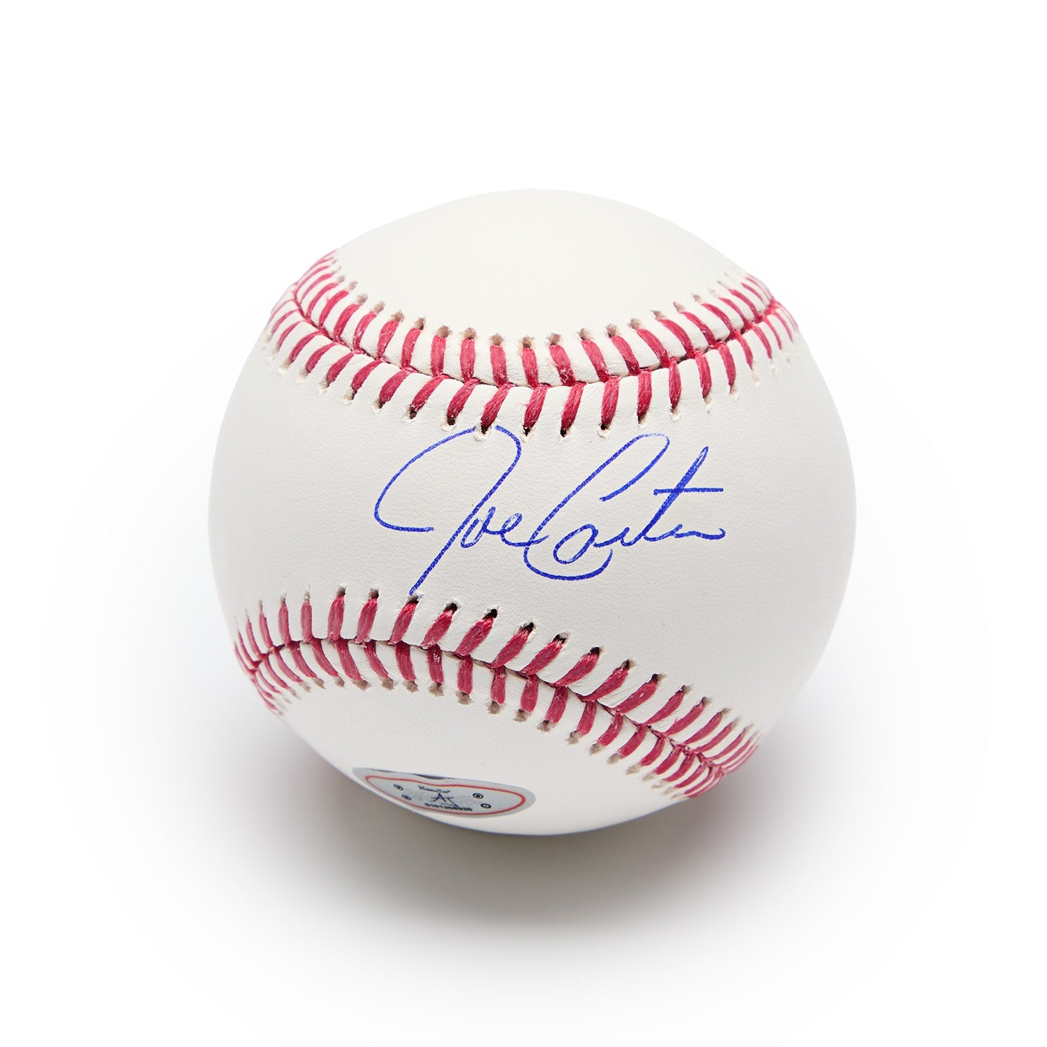 Joe Carter Signed Rawlings Official MLB Blue Jays 40th Anniversary Baseball