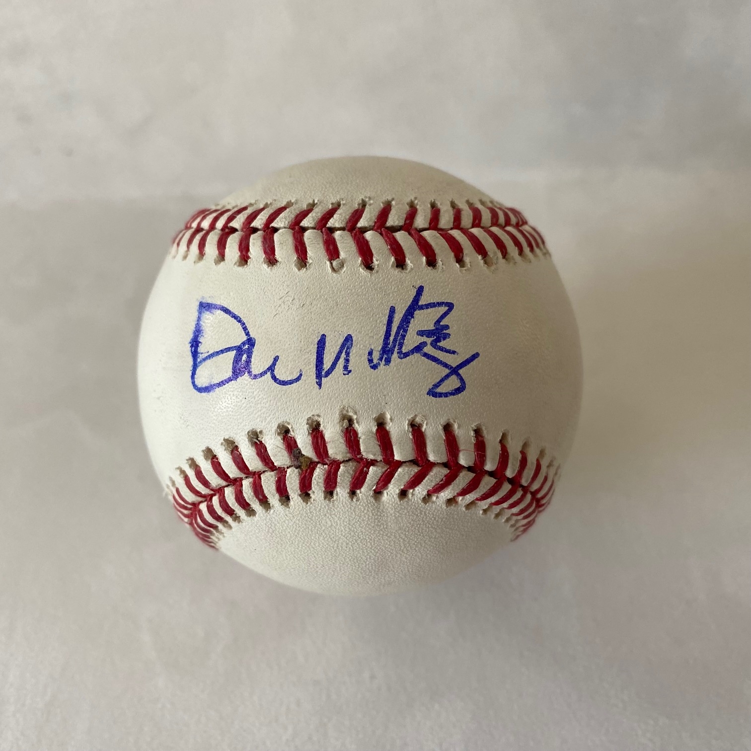 Don Mattingly New York Yankees Signed Official Major League Baseball (Flawed)