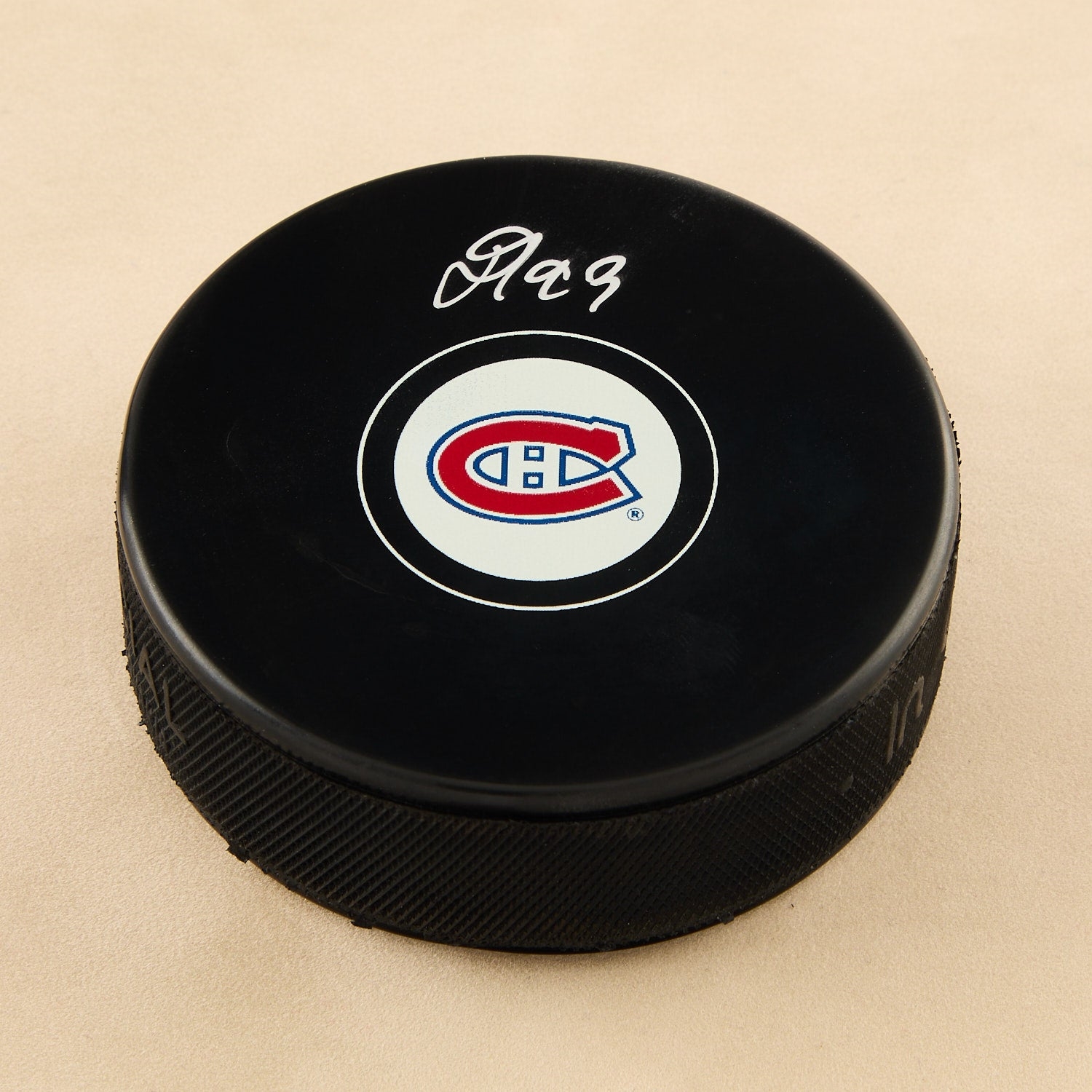 Ivan Demidov Autographed Montreal Canadiens Hockey Puck